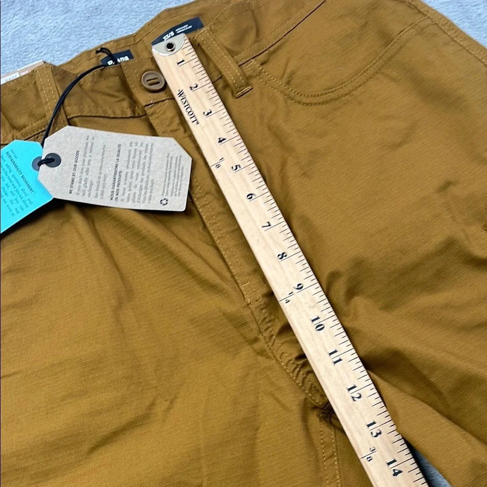 NEW Prana 33 Double Peak Short Men's Organic Cotton Standard Fit Cargo Shorts 8
